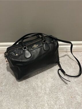 COACH Bennett Satchel in Black
